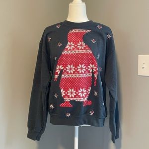 Holiday Penguin Crewneck